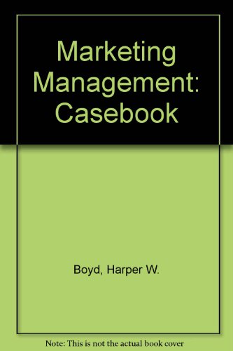 Book Marketing management (The Harbrace series in business and economics) free