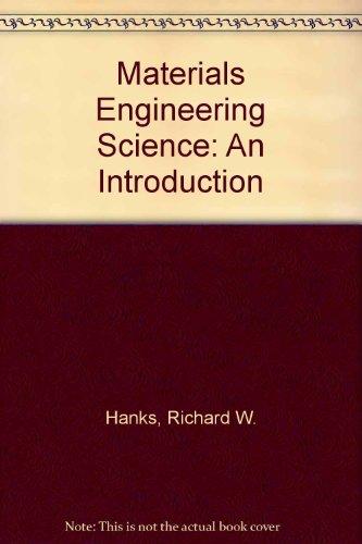 Book Materials engineering science,: An introduction free