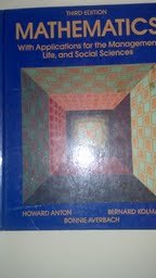 Book Mathematics With Applications for the Management, Life and Social Sciences free