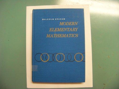Book Modern elementary mathematics free