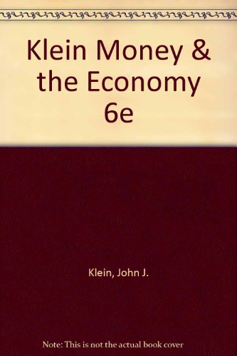 Book Money And The Economy free