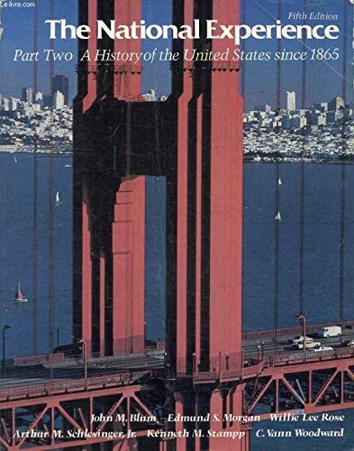 Book National Experience: Since 1865 v. 2: History of the United States free