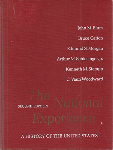 Book The National Experience; a History of the United States free