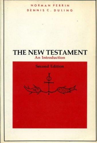 Book The New Testament, an introduction: Proclamation and parenesis, myth and history free