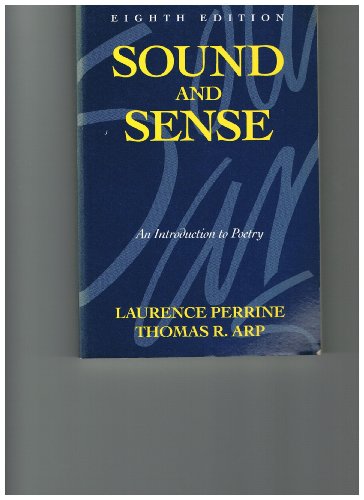 Book Sound And Sense : An Introduction To Poetry free
