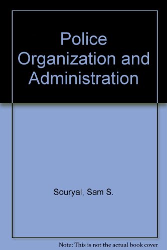 Book Police Organization and Administration (History of European Civilization Library) free