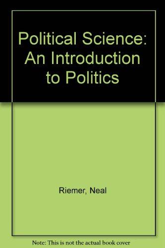 Book Political Science: An Introduction to Politics free