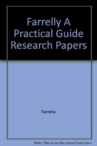Book A Practical Guide to Research Papers free