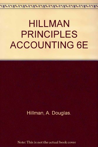 Book Principles of Accounting (Dryden Press Series in Accounting) free