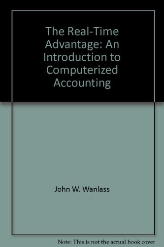 Book The Real-Time Advantage: An Introduction to Computerized Accounting free