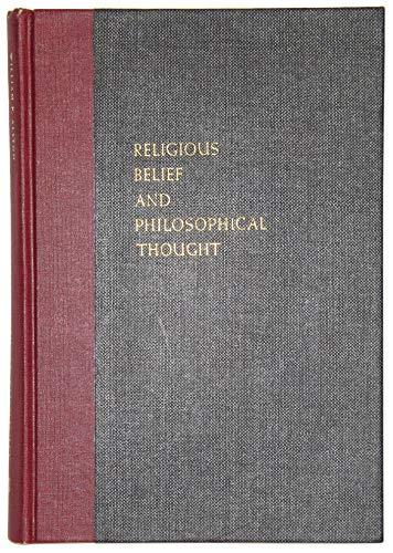 Book Religious Belif and Philosophical Thought: Readings in the Philosophy of Religion free