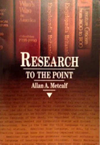 Book Research to the Point free