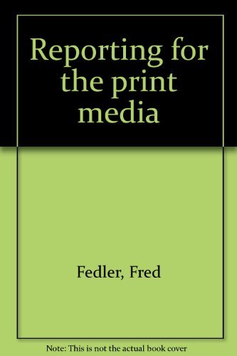 Book Reporting For The Print Media free