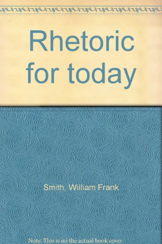 Book Rhetoric For Today free