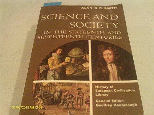 Book Science and Society in the Sixteenth and Seventeenth Centuries free