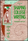 Book Shaping College Writing: Paragraph and Essay free