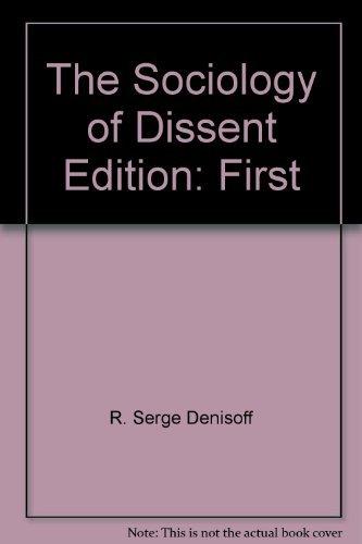 Book The sociology of dissent free