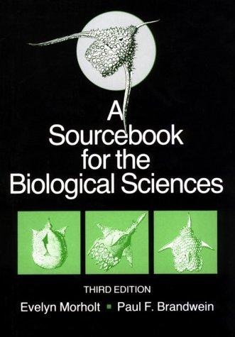 Book A Sourcebook for the Biological Sciences free