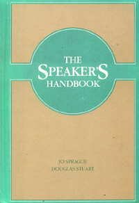 Book The speaker's handbook free