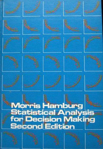 Book Statistical analysis for decision making free