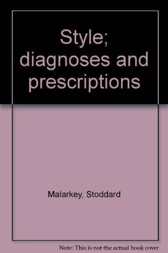 Book Style; Diagnoses And Prescriptions free