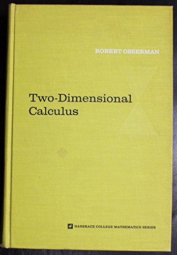 Book Two-Dimensional Calculus free