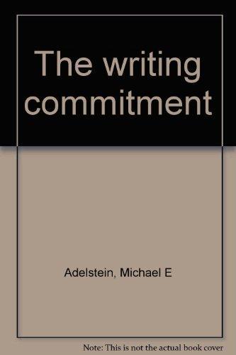 Book The writing commitment free