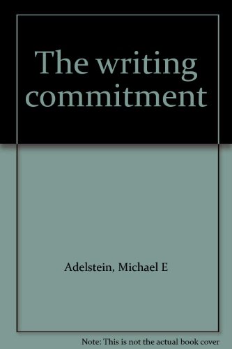 Book The writing commitment free Book The writing commitment free