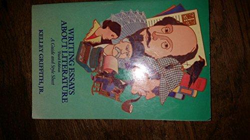 Book Writing essays about literature: A guide and style sheet free