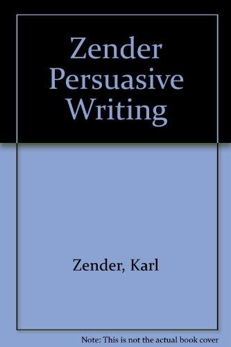 Book Persuasive Writing: A College Reader free