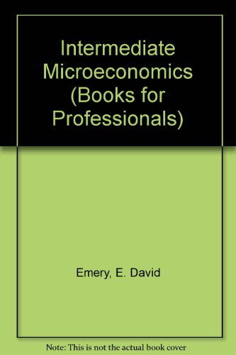 Book Intermediate Microeconomics (Books for Professionals) free