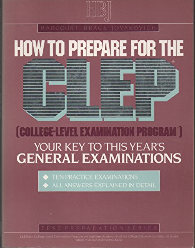 Book How To Prepare For The Clep (books For Professionals) free