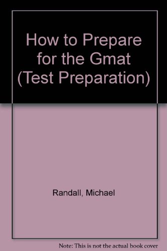 Book How To Prepare For The Gmat (test Preparation) free