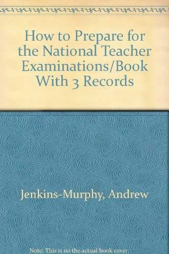 Book How To Prepare For The National Teacher Examinations/book With 3 Records (books For Professionals) free