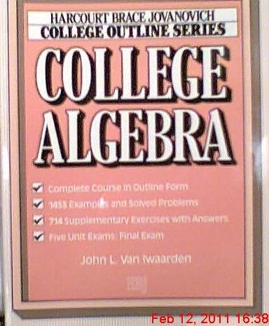 Book College algebra free