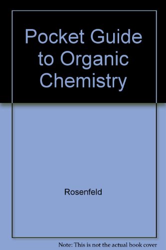 Book Pocket Guide To Organic Chemistry free