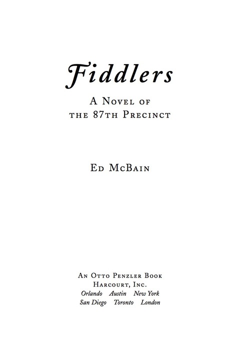 Book Fiddlers: A Novel (87th Precinct Mysteries Book 55) free