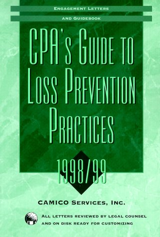 Book Cpa's Guide To Loss Prevention Practices 1998/99: Engagement Letters And Guidebook free