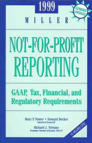 Book 1999 Miller Not-For-profit Reporting free