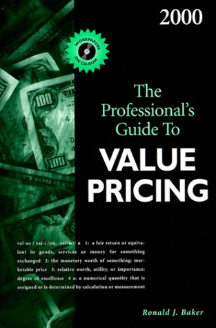 Book 2000 the Professional's Guide to Value Pricing free