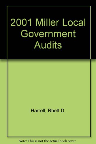 Book Local Government Audits 2001: Complete Audit Program and Workpaper Management System free