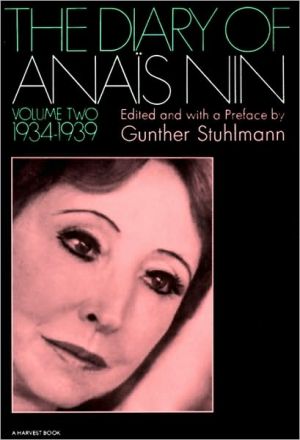 Book The Diary of Anais Nin, Vol. 2: 1934-1939 free