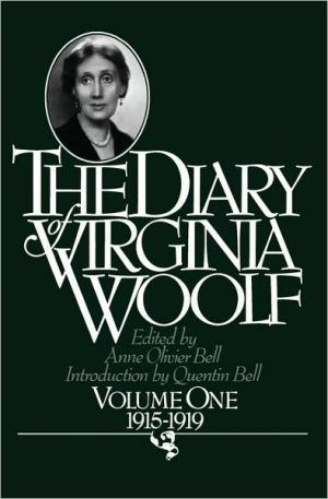 Book The Diary of Virginia Woolf, Vol. 1: 1915-1919 free