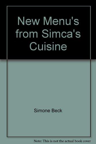 Book New Menus From Simca's Cuisine free