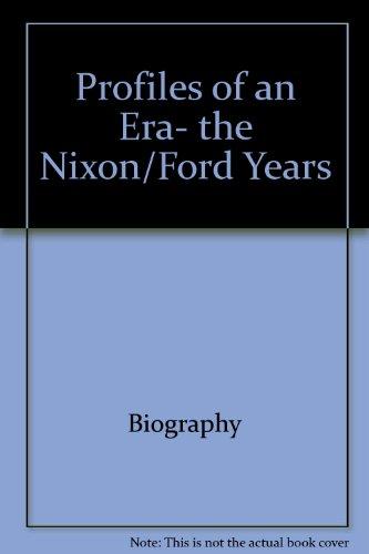 Book Profiles of an era, the Nixon/Ford years (A Harvest/HBJ book) free