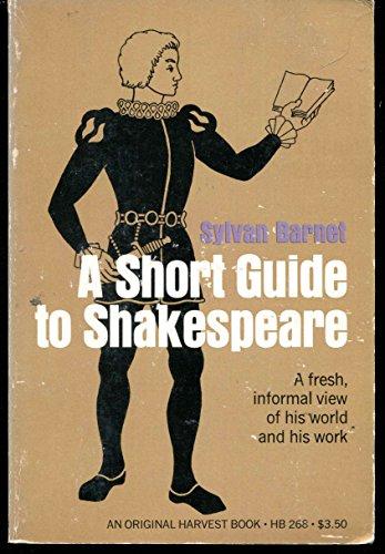 Book A Short Guide to Shakespeare. (An Original Harvest Book Hb 268) free