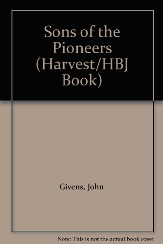 Book Sons of the Pioneers (Harvest/HBJ Book) free