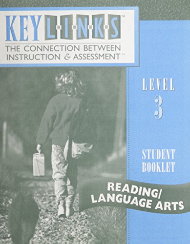 Book Keylinks Reading Language Arts: Form A Level 3 free