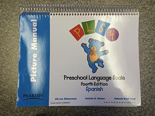 Book Preschool Language Scale: Picture Manual, Spanish (Spanish Edition) free