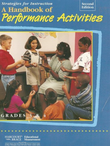 Book Strategies For Instruction: A Handbook Of Performance Activities (grades 3 & 4) free